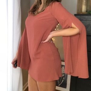 Askari | Rose Split Sleeve Tunic Dress XS